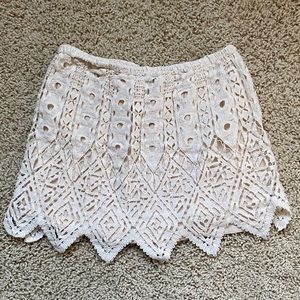 Jen’s Pirate Booty boho style flowy tube top SZ S